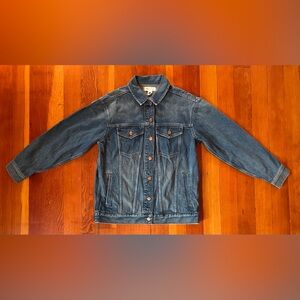 NWT Madewell Button-Front Denim Jacket in Charleston Wash - Small